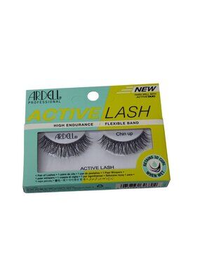 Ardell Active Lash Chin Up False Eyelashes Long Wear New
